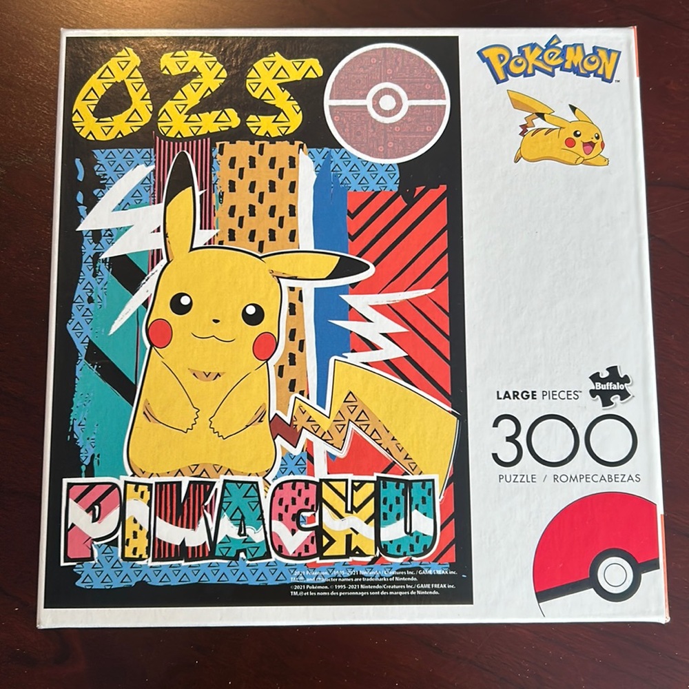 Buffalo Games 300pc Pokemon Puzzle large pieces
